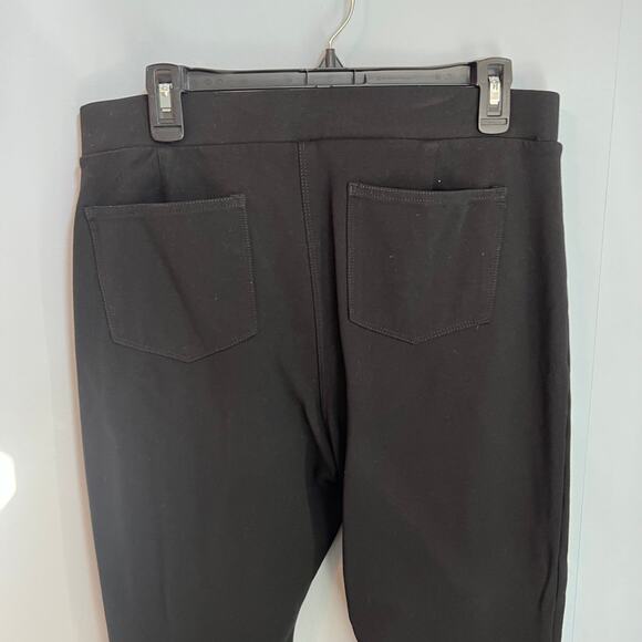 Daily Ritual Black Pants with Stretch Size XL Long Women's Preloved - Picture 4 of 8